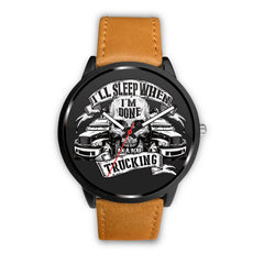 Mens 40Mm / Brown Camion Les Montres Fantaisies Lifestyle Montre Montre Aiguille Fantaisie Watch Custom Made