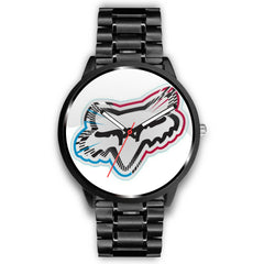 Mens 40Mm / Metal Link Fox Racing Les Montres Fantaisies Montre Fox Montre Aiguille Fantaisie Montre Bague Fantaisie Watch Custom Made
