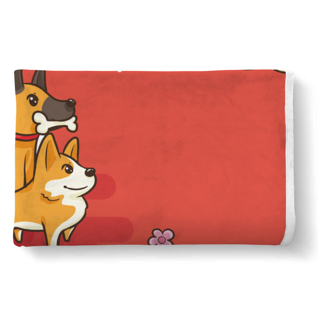 Chien Couverture Blanket Custom Made