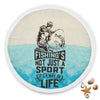 Image of Couverture De Plage Ronde Fishing Life Pecheur Beach Blanket Custom Made