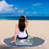 Image of Couverture De Plage Ronde Peche Pecheur Weekend Peche Beach Blanket Custom Made