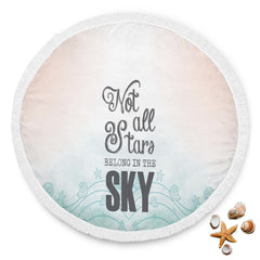 Belong In The Sky Couverture Couverture Plage Couverture Plage Ronde Serviette Plage Beach Blanket Custom Made