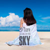 Image of Belong In The Sky Couverture Couverture Plage Couverture Plage Ronde Serviette Plage Beach Blanket Custom Made