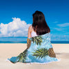 Image of Ananas Ananas Design Couverture Ananas Couverture Plage Couverture Plage Ronde Beach Blanket Custom Made