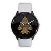 Image of Mens 40Mm / White Animaux Hiboux Les Montres Fantaisies Montre Montre Aiguille Fantaisie Watch Custom Made