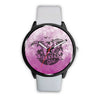 Image of Mens 40Mm / White Clerver Girl Dinosaure Girly Les Montres Fantaisies Montre Watch Custom Made