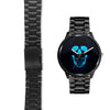 Image of Blue Skull Crane Led Crane Led Skull Les Montres Fantaisies Watch Custom Made