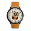 Image of Mens 40Mm / Brown Animaux Hibou Les Montres Fantaisies Montre Montre Aiguille Fantaisie Watch Custom Made