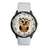 Image of Mens 40Mm / White Animaux Hibou Les Montres Fantaisies Montre Montre Aiguille Fantaisie Watch Custom Made