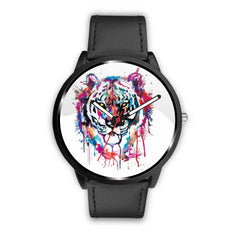 Mens 40Mm / Black Animaux Les Montres Fantaisies Montre Montre Aiguille Fantaisie Montre Bague Fantaisie Watch Custom Made