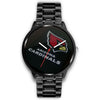 Image of Mens 40Mm / Metal Link Arizona Cardinals Les Montres Fantaisies Montre Montre Aiguille Fantaisie Watch Custom Made