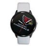 Image of Mens 40Mm / White Arizona Cardinals Les Montres Fantaisies Montre Montre Aiguille Fantaisie Watch Custom Made