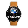 Image of Mens 40Mm / Brown Bmw Les Montres Fantaisies Logo Montre Montre Aiguille Fantaisie Watch Custom Made