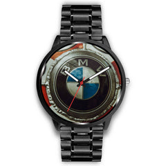 Mens 40Mm / Metal Link Bmw Les Montres Fantaisies Logo Bmw Montre Montre Aiguille Fantaisie Watch Custom Made