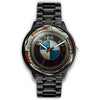 Image of Mens 40Mm / Metal Link Bmw Les Montres Fantaisies Logo Bmw Montre Montre Aiguille Fantaisie Watch Custom Made