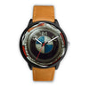 Image of Mens 40Mm / Brown Bmw Les Montres Fantaisies Logo Bmw Montre Montre Aiguille Fantaisie Watch Custom Made