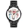 Image of Mens 40Mm / Metal Link Animaux Buffle Indien Les Montres Fantaisies Montre Watch Custom Made