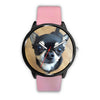 Image of Mens 40Mm / Pink Animaux Chien Chihuahua Les Montres Fantaisies Montre Watch Custom Made