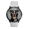 Image of Mens 40Mm / White American Staff Chien Les Montres Fantaisies Montre Montre Aiguille Fantaisie Watch Custom Made