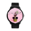 Image of Mens 40Mm / Metal Mesh Ananas Fashion Girly Les Montres Fantaisies Montre Watch Custom Made