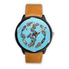 Image of Mens 40Mm / Brown Chaussure Fashion Girly Leopard Les Montres Fantaisies Watch Custom Made