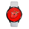 Image of Mens 40Mm / White Fashion Fraise Fruit Girly Les Montres Fantaisies Watch Custom Made