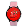 Image of Mens 40Mm / Pink Fashion Fraise Fruit Girly Les Montres Fantaisies Watch Custom Made