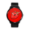 Image of Mens 40Mm / Metal Mesh Fashion Fraise Fruit Girly Les Montres Fantaisies Watch Custom Made