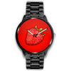 Image of Mens 40Mm / Metal Link Fashion Fraise Fruit Girly Les Montres Fantaisies Watch Custom Made