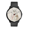 Image of Mens 40Mm / Black Animaux Chat Les Montres Fantaisies Montre Montre Aiguille Fantaisie Watch Custom Made