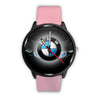 Image of Mens 40Mm / Pink Bmw Les Montres Fantaisies Logo Bmw Montre Montre Aiguille Fantaisie Watch Custom Made