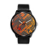 Image of Mens 40Mm / Metal Mesh Design Designer Graffiti Les Montres Fantaisies Lifestyle Watch Custom Made