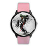 Image of Mens 40Mm / Pink Art Dance Design Graffiti Les Montres Fantaisies Watch Custom Made