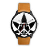 Image of Mens 40Mm / Brown Les Montres Fantaisies Marijuana Montre Aiguille Fantaisie Montre Bague Fantaisie Montre Calypso Fantaisie Femme Watch