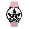 Image of Mens 40Mm / Pink Les Montres Fantaisies Marijuana Montre Aiguille Fantaisie Montre Bague Fantaisie Montre Calypso Fantaisie Femme Watch