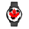 Image of Mens 40Mm / Black Canada Football Les Montres Fantaisies Montre Montre Aiguille Fantaisie Watch Custom Made