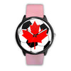 Image of Mens 40Mm / Pink Canada Football Les Montres Fantaisies Montre Montre Aiguille Fantaisie Watch Custom Made