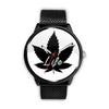 Image of Mens 40Mm / Metal Mesh 4.20 4.20 Life Cannabis Les Montres Fantaisies Montre Watch Custom Made