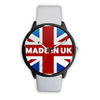 Image of Mens 40Mm / White Les Montres Fantaisies Made In Uk Montre Montre Aiguille Fantaisie Montre Bague Fantaisie Watch Custom Made