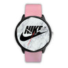 Image of Mens 40Mm / Pink Les Montres Fantaisies Marble Marble Design Marble Watches Marbre Watch Custom Made