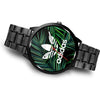 Image of Adidas Les Montres Fantaisies Montre Feuille Bambou Montre Adidas Montre Aiguille Fantaisie Watch Custom Made