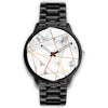 Image of Mens 40Mm / Metal Link Les Montres Fantaisies Marble Marbre Minimalist Minimalist Marble Watch Custom Made