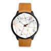 Image of Mens 40Mm / Brown Les Montres Fantaisies Marble Marbre Minimalist Minimalist Marble Watch Custom Made