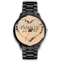 Mens 40Mm / Metal Link Fashion Jaime Ma Famille La Famille Les Montres Fantaisies Love Watch Custom Made