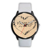 Image of Mens 40Mm / White Fashion Jaime Ma Famille La Famille Les Montres Fantaisies Love Watch Custom Made