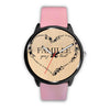 Image of Mens 40Mm / Pink Fashion Jaime Ma Famille La Famille Les Montres Fantaisies Love Watch Custom Made