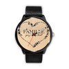 Image of Mens 40Mm / Metal Mesh Fashion Jaime Ma Famille La Famille Les Montres Fantaisies Love Watch Custom Made