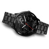 Image of Black Marble Les Montres Fantaisies Marbre Noire Montre Black Marble Montre Aiguille Fantaisie Watch Custom Made