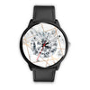 Image of Mens 40Mm / Black Diamant Fashion Les Montres Fantaisies Marbre Montre Diamant Marble Watch Custom Made