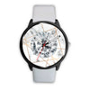 Image of Mens 40Mm / White Diamant Fashion Les Montres Fantaisies Marbre Montre Diamant Marble Watch Custom Made